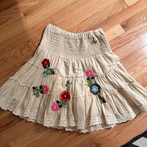 Johnny Was Joystick Hand Stitched Skirt Size Small